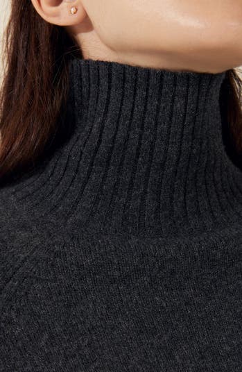 Emma Cashmere Relaxed Turtleneck Sweater