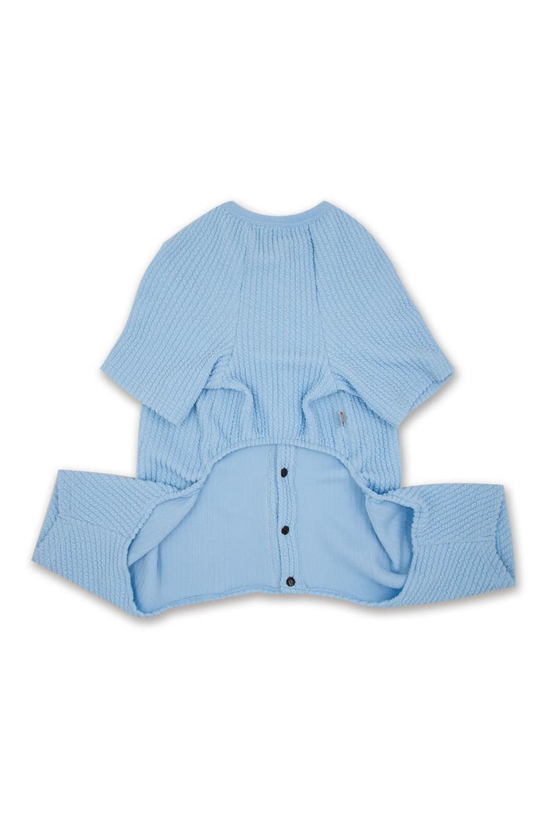 Touchdog Ciesta-Luxe Full Bodied Thermal Jumpsuit, Alternate, color, BLUE