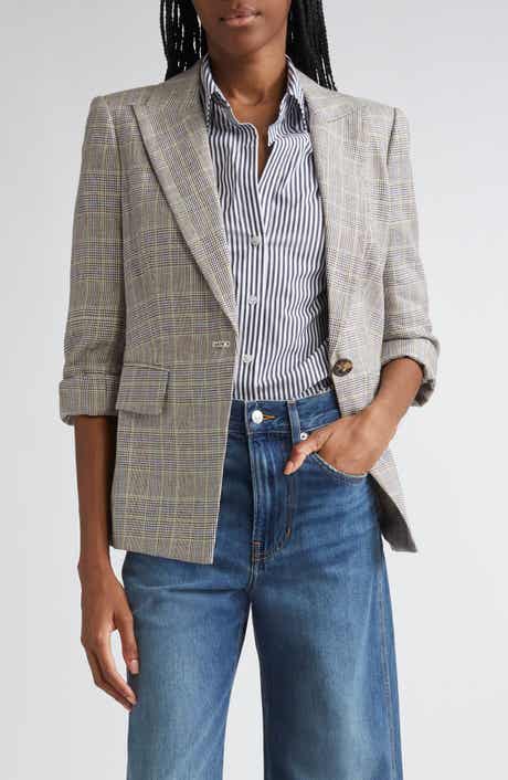 Veronica Beard Obie Linen Dickey Jacket