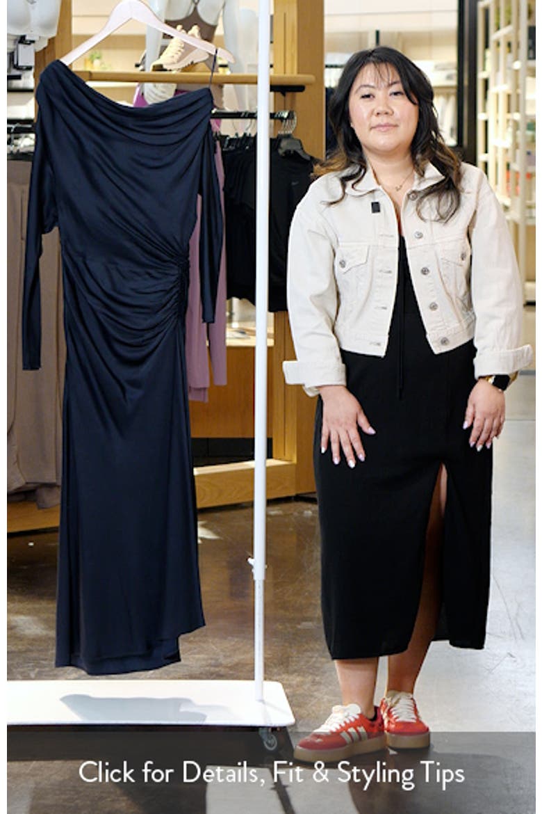 Piper Asymmetric Long Sleeve Dress video