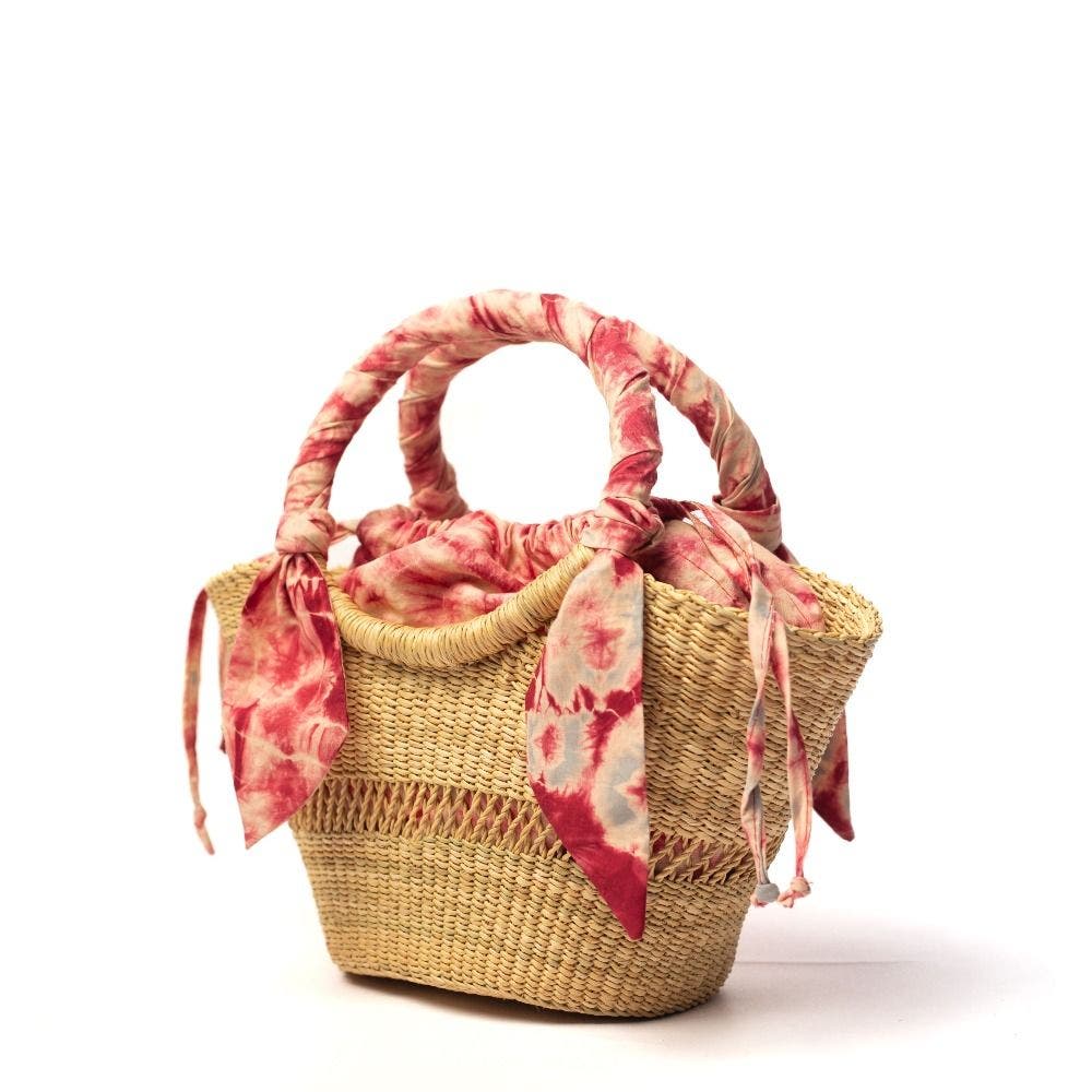 Butterfly Bag Small, Alternate, color, Light Grey w/ Red