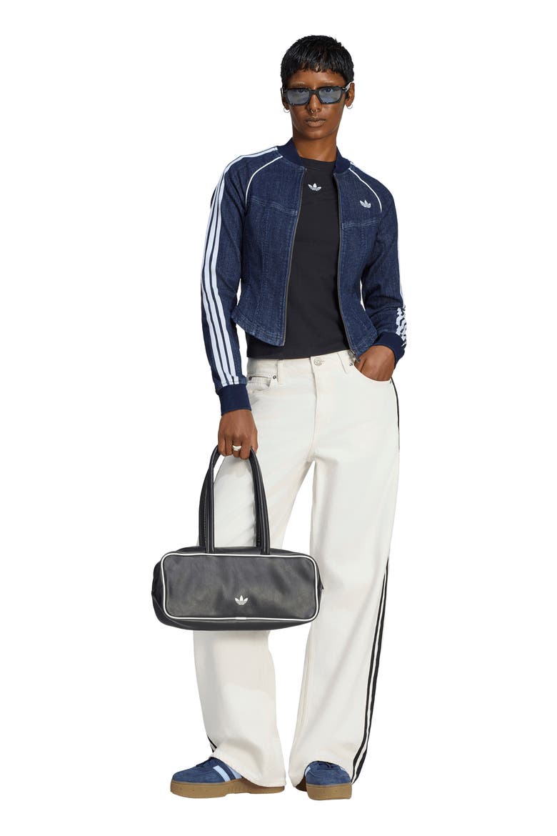 Superstar Corset Track Jacket, Alternate, color, INDIGOWASH