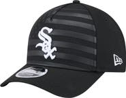 New Era Men's New Era Black Chicago White Sox American Flag 9FORTY M-Crown A-Frame Adjustable Hat