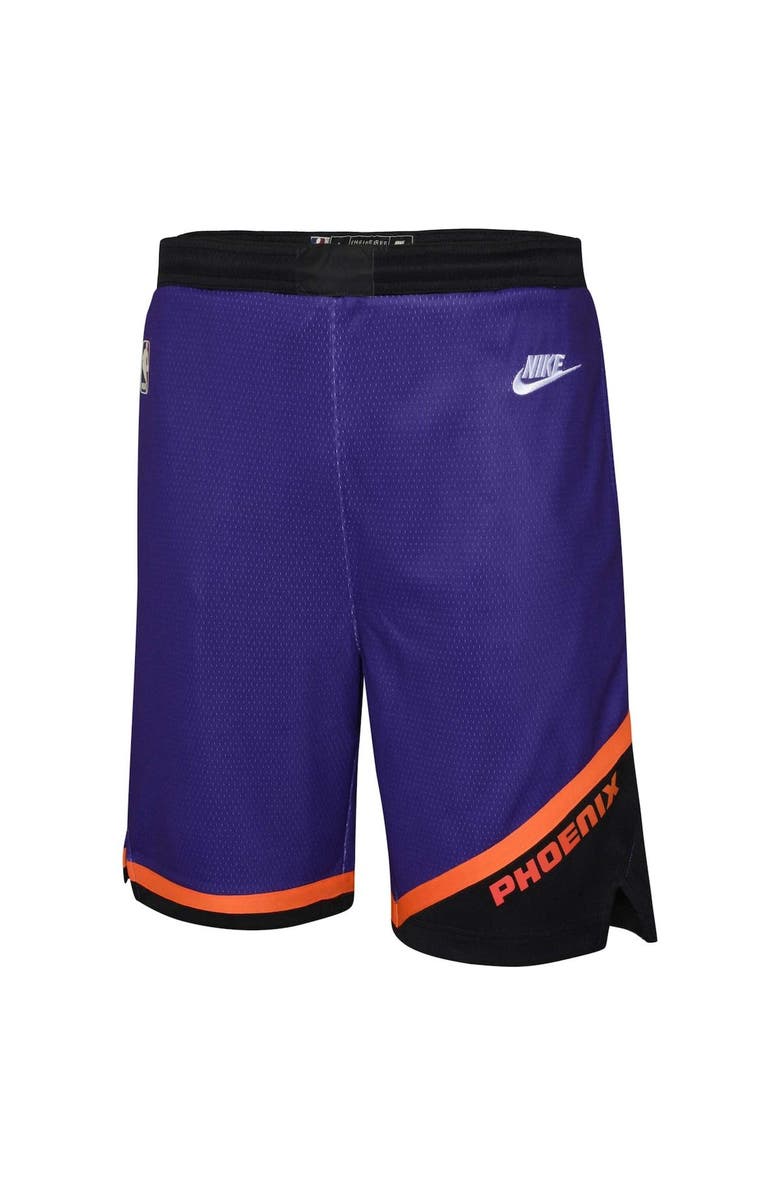 Nike Youth Nike Purple Phoenix Suns Hardwood Classics Swingman Shorts, Alternate, color, 