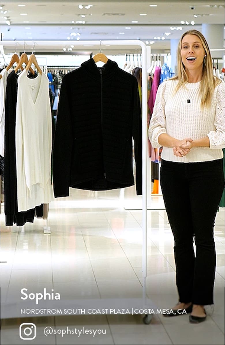 ZoneKnit Merino Wool Zip Hoodie, sales video thumbnail