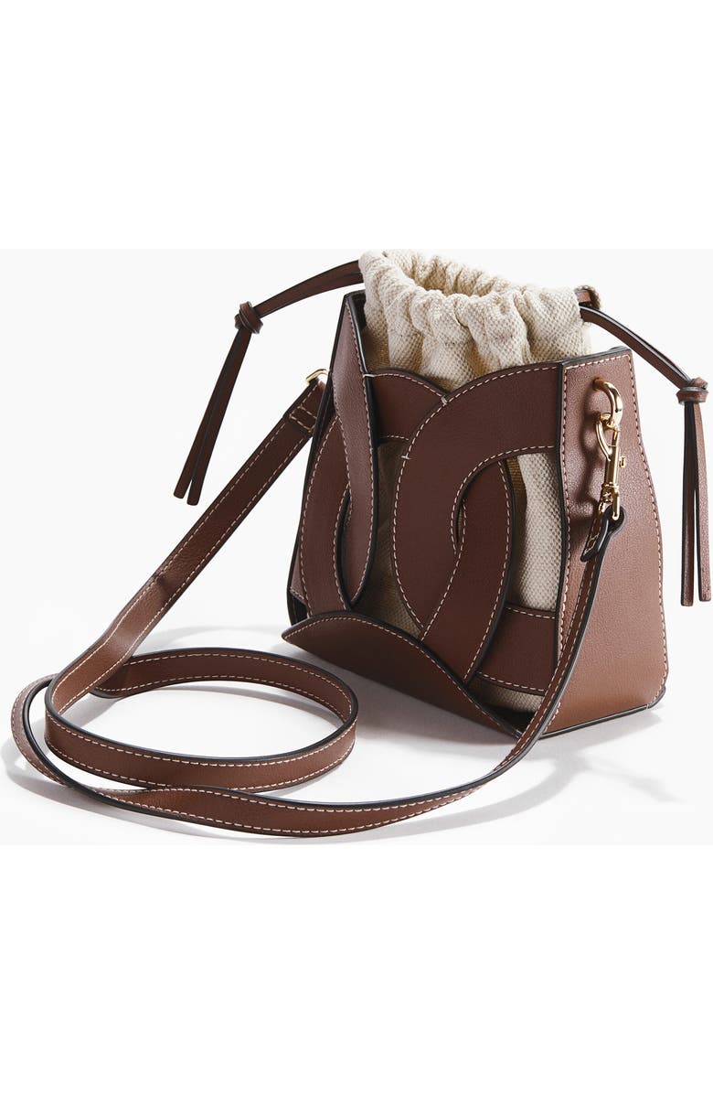 H&M Crossbody Bucket Bag, Alternate, color, Brown