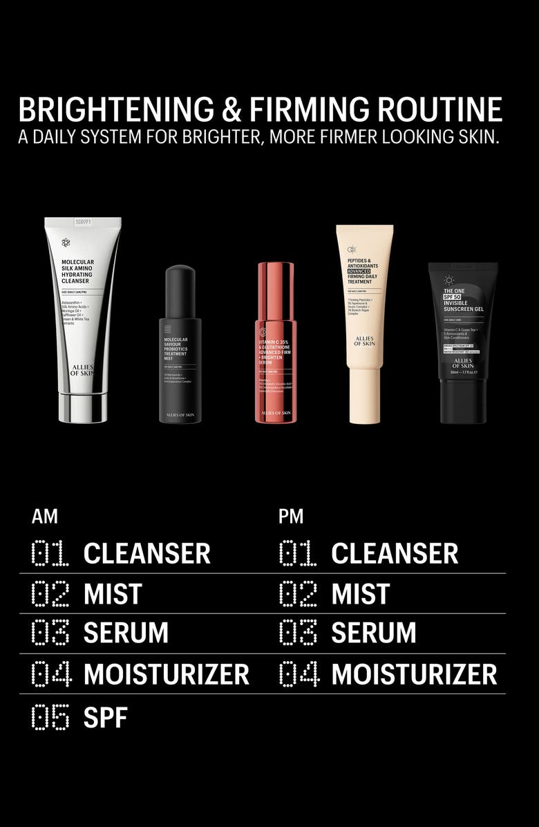 ALLIES OF SKIN Vitamin C 35% & Glutathione Advanced Firm & Brighten Serum, Alternate, color, 