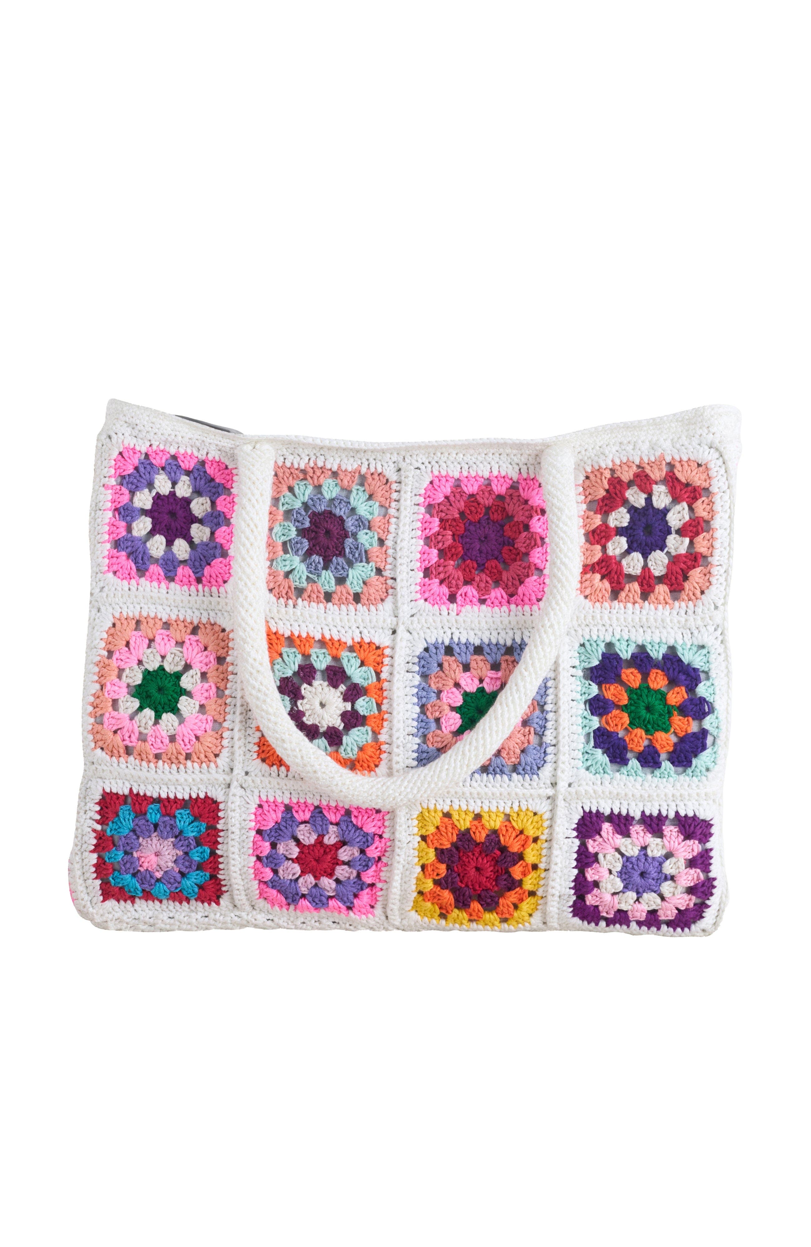 Solomon & Sage Classic Regular Work Crochet Bag, Alternate, color, Multi Color