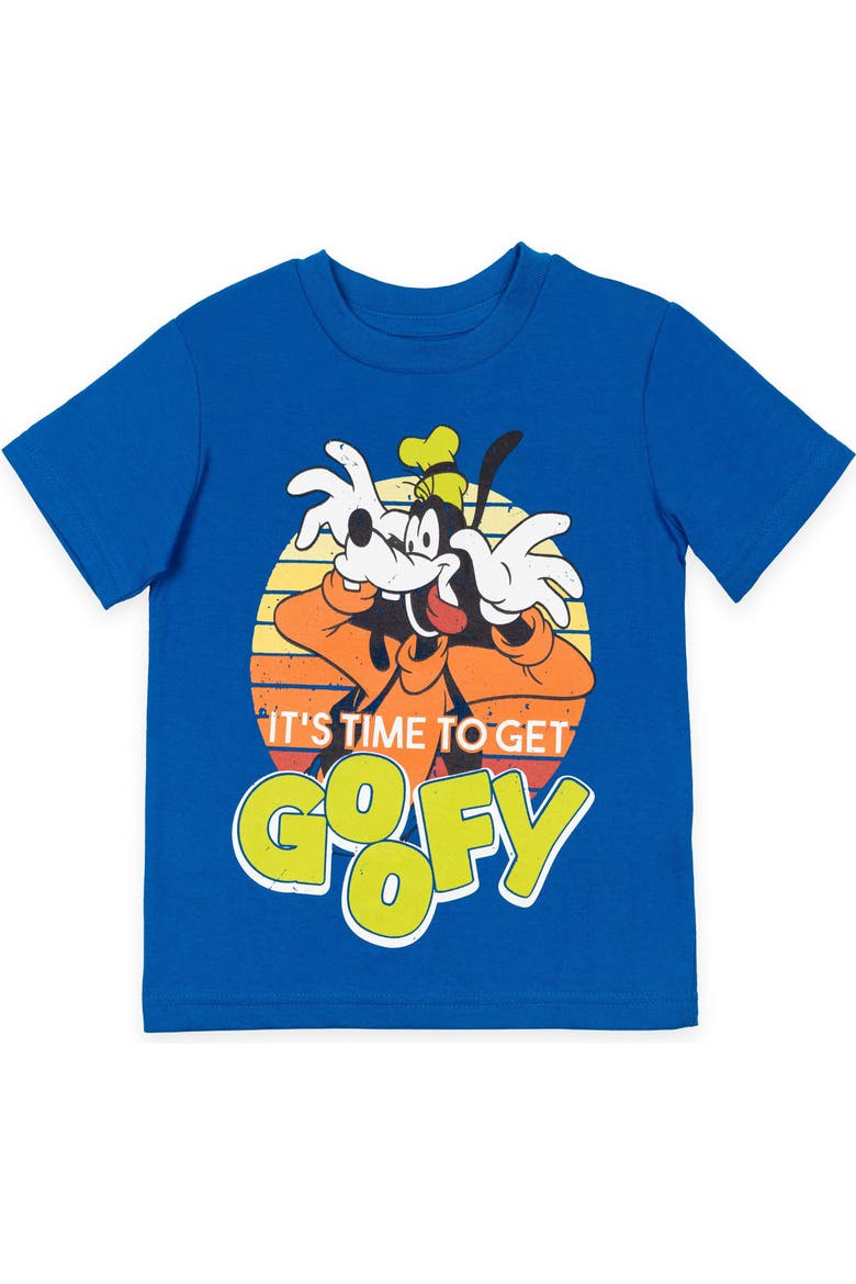 Mickey Mouse 3-Pack T-Shirts, Alternate, color, Blue Light Blue Grey