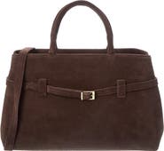 Persaman New York Elspeth 92 Suede Shoulder Bag