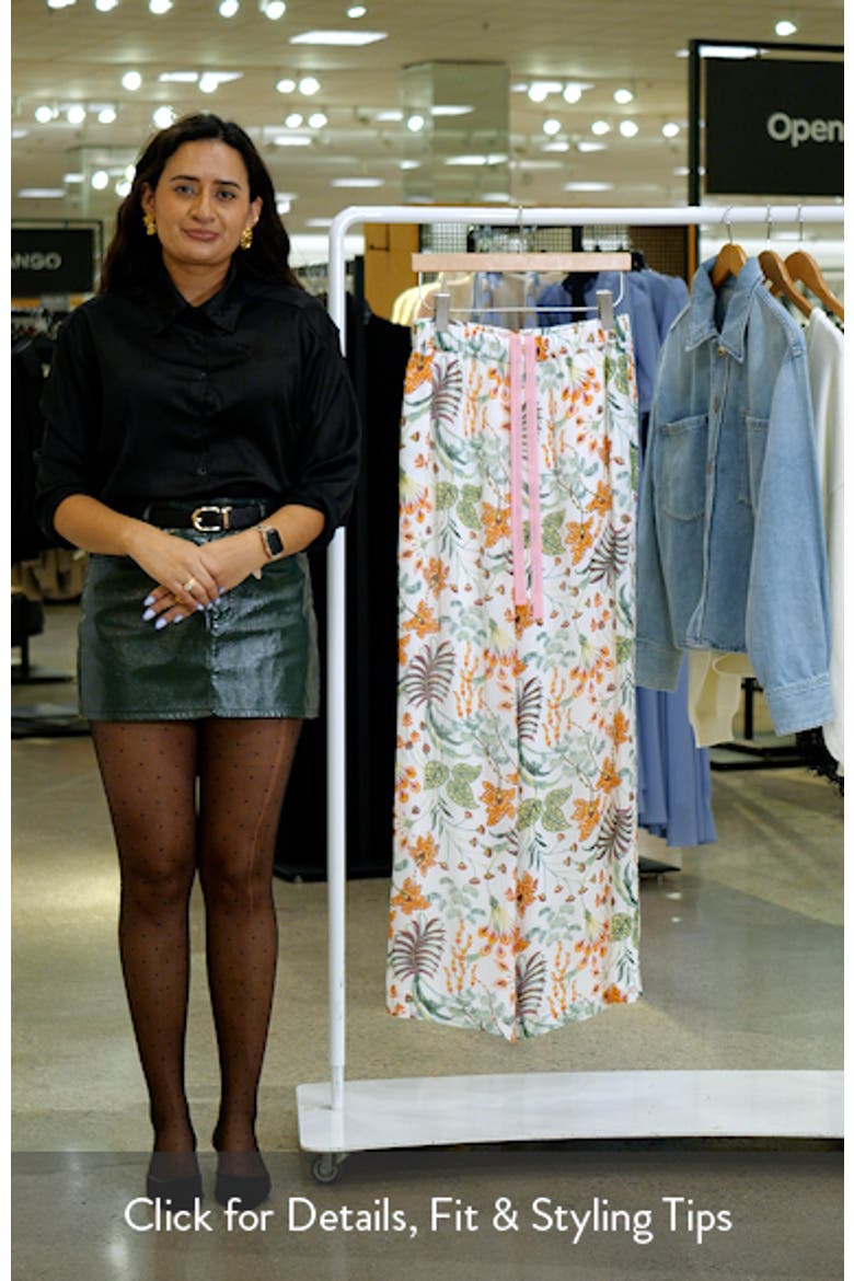 Verick Print Wide Leg Pants video