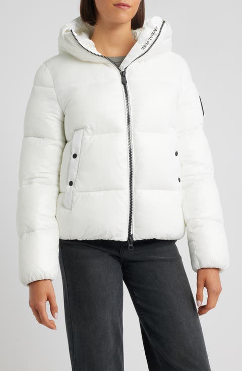 Biddy Water Repellent Hooded Puffer Jacket