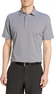 Peter Millar Jubilee Stripe Performance Golf Polo