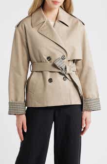 Bonnie Crop Trench Coat
