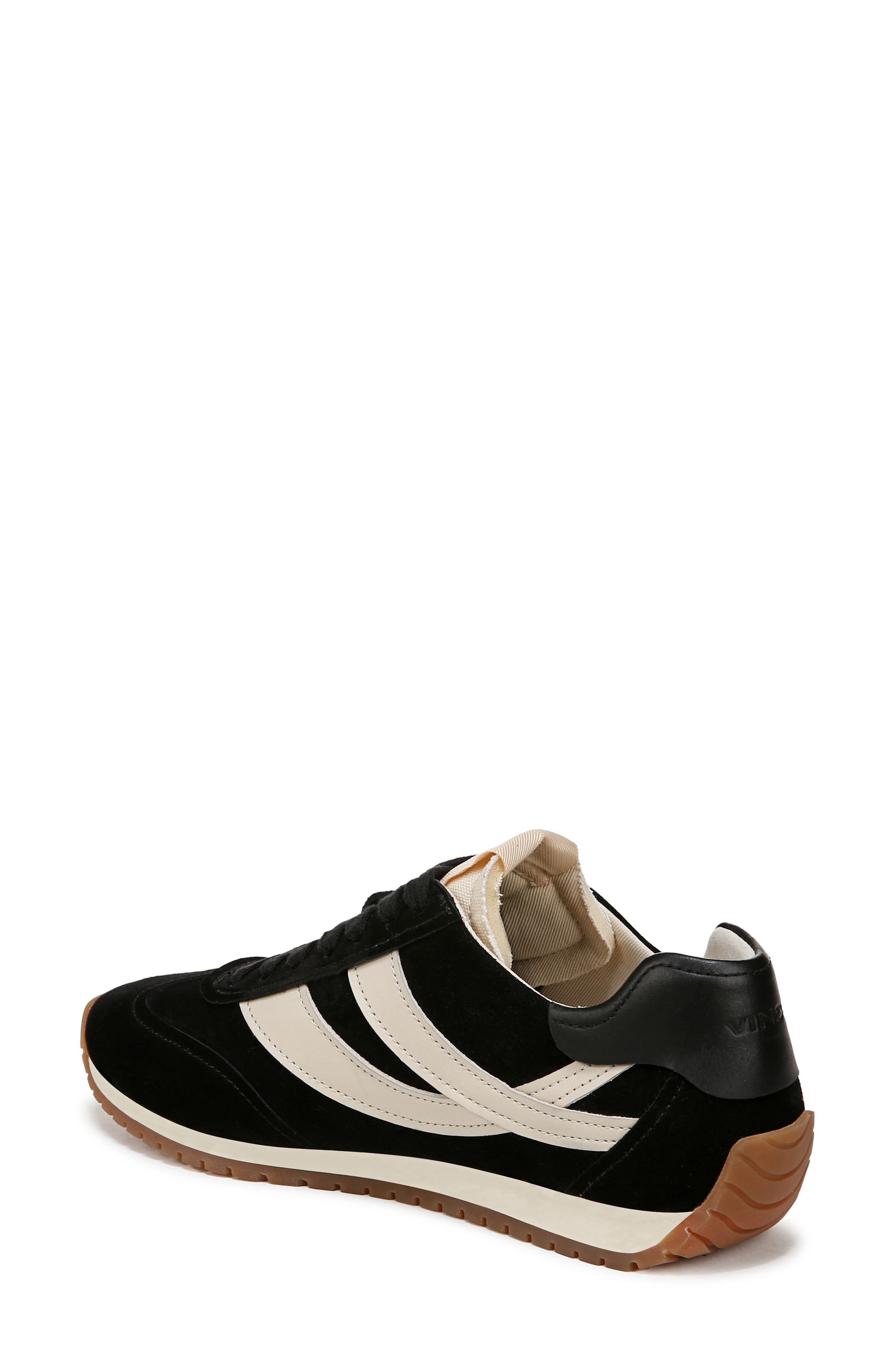 Vince Oasis Runner Sneaker, Alternate, color, Black