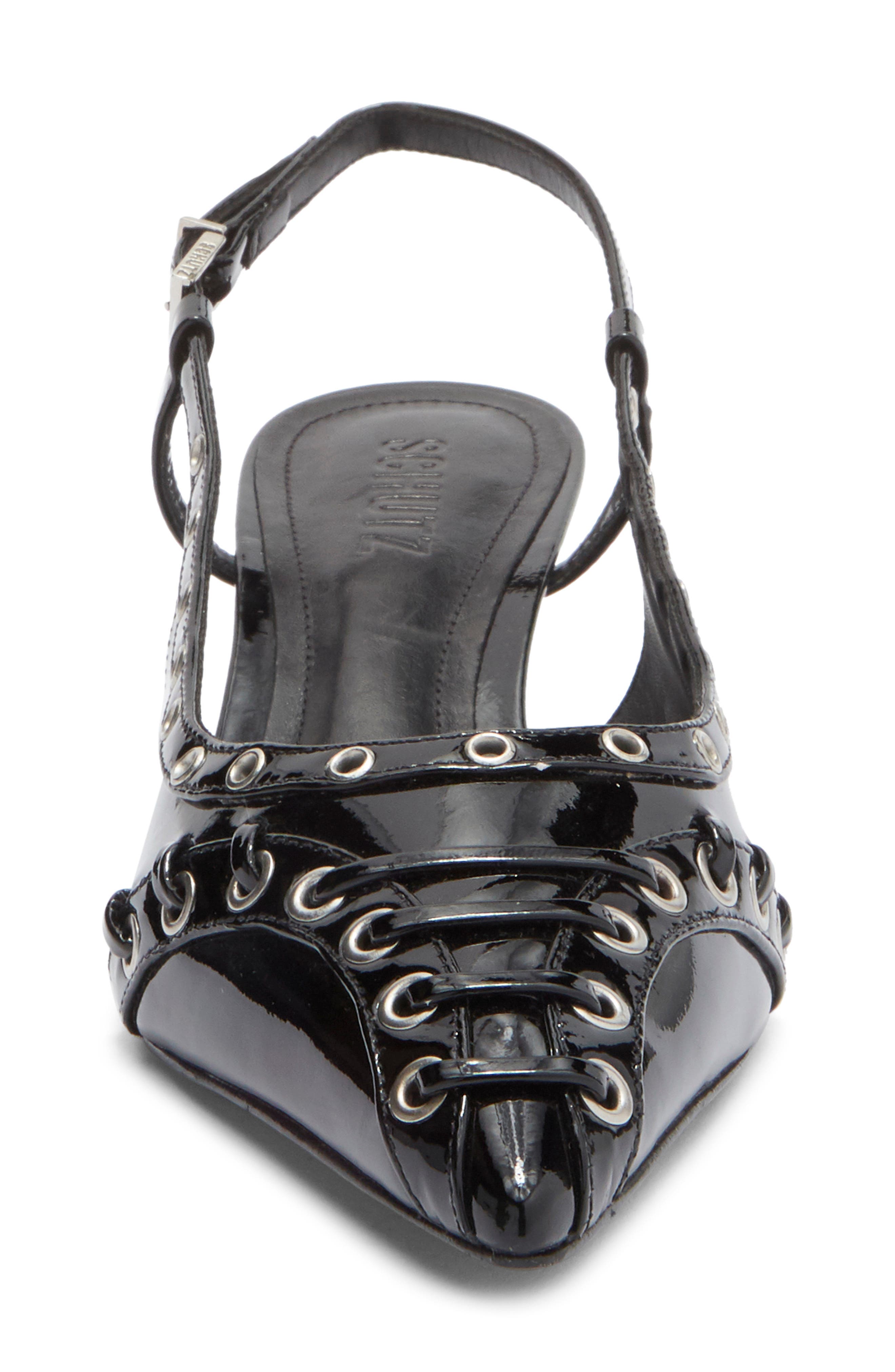 Schutz Ruth Kitten Heel Slingback Pump, Alternate, color, 