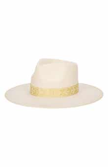 San Diego Hat Ribbon Trim Wool Fedora