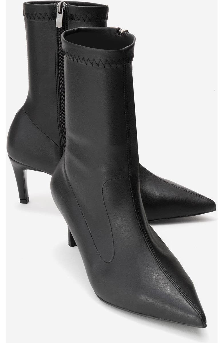 Prologue Shoes Rossano Stiletto Heel Boot, Main, color, Black