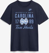 Nike Men's Nike Navy North Carolina Tar Heels Legacy Stacked Established T-Shirt