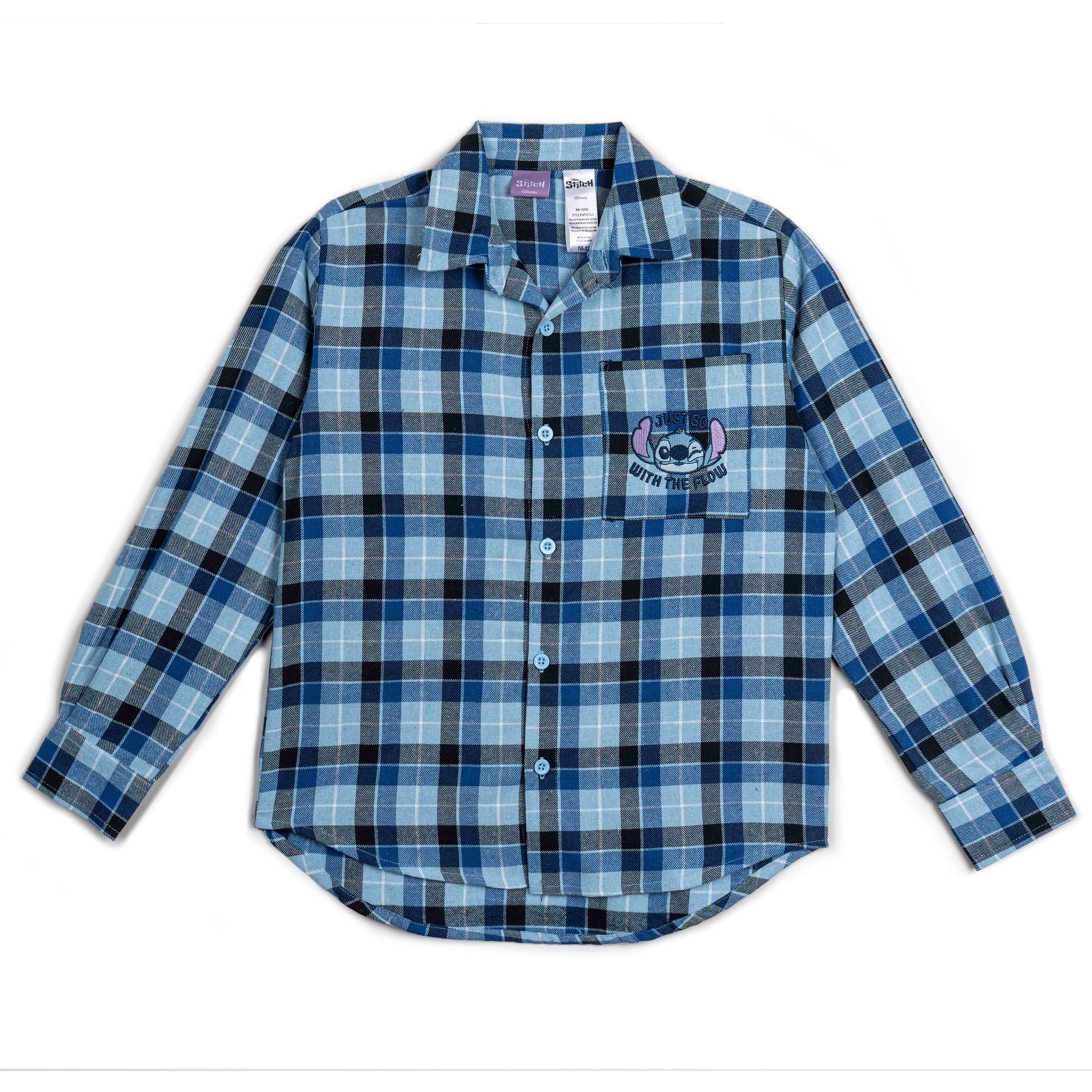 selected Blue Plaid Stitch