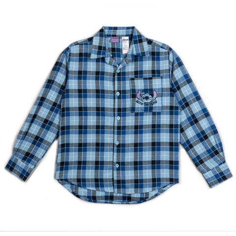Lilo & Stitch Long Sleeve Button Down Shirt