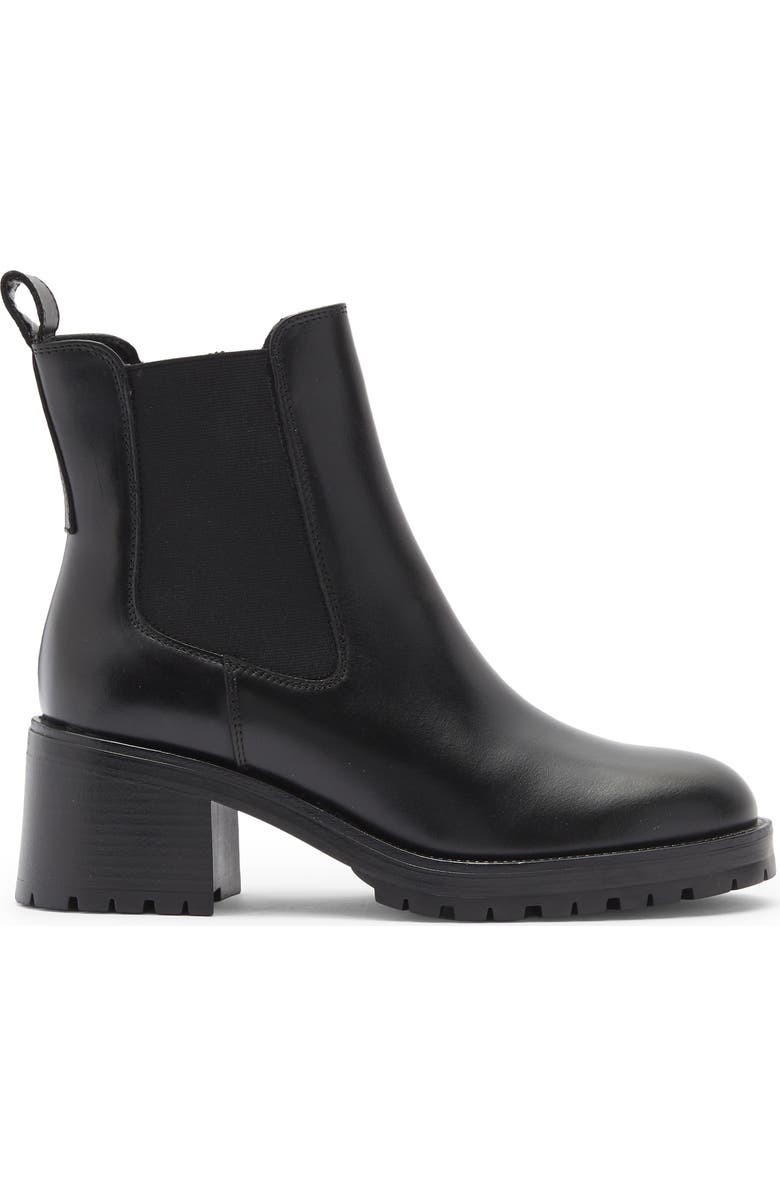 La Canadienne Wave Lug Sole Chelsea Boot, Alternate, color, Black 2