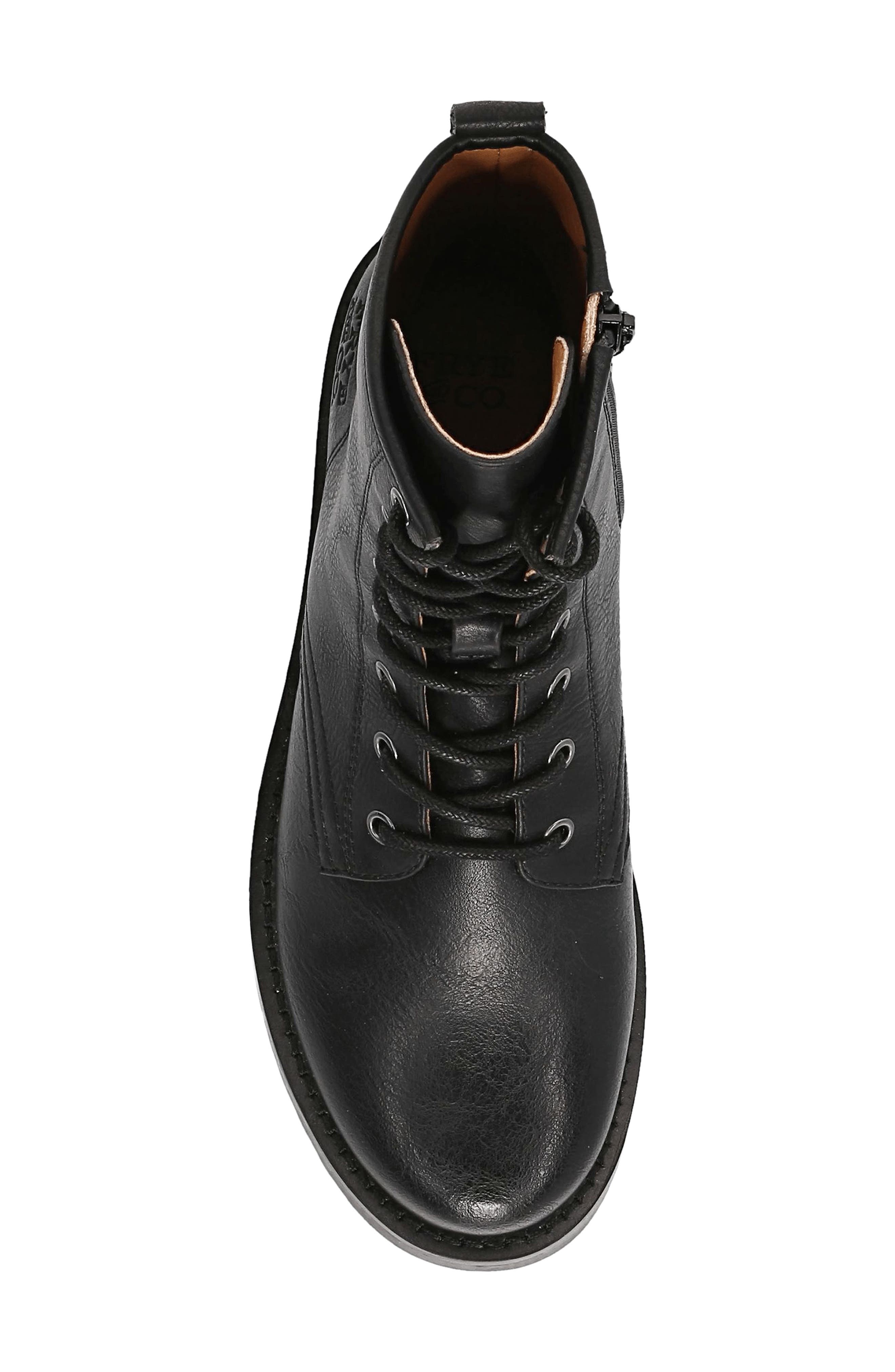 Chesnee Combat Boot, Alternate, color, BLACK