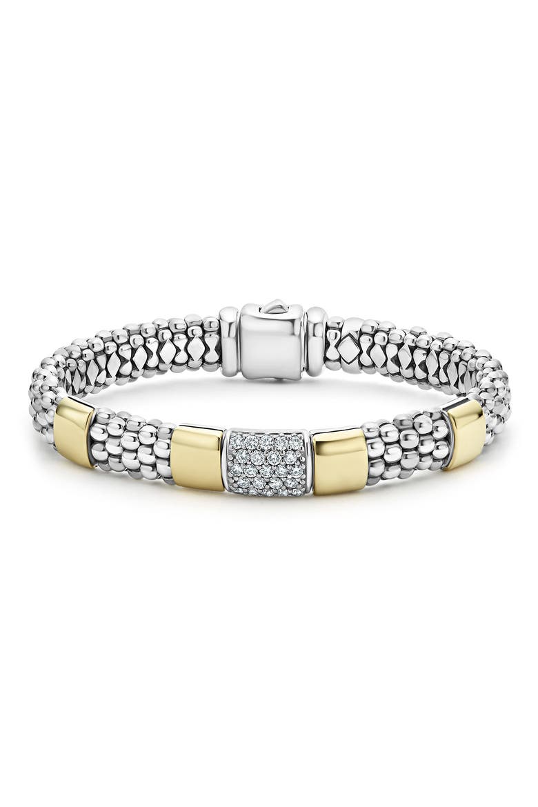 Caviar Pavé Diamond Bracelet video