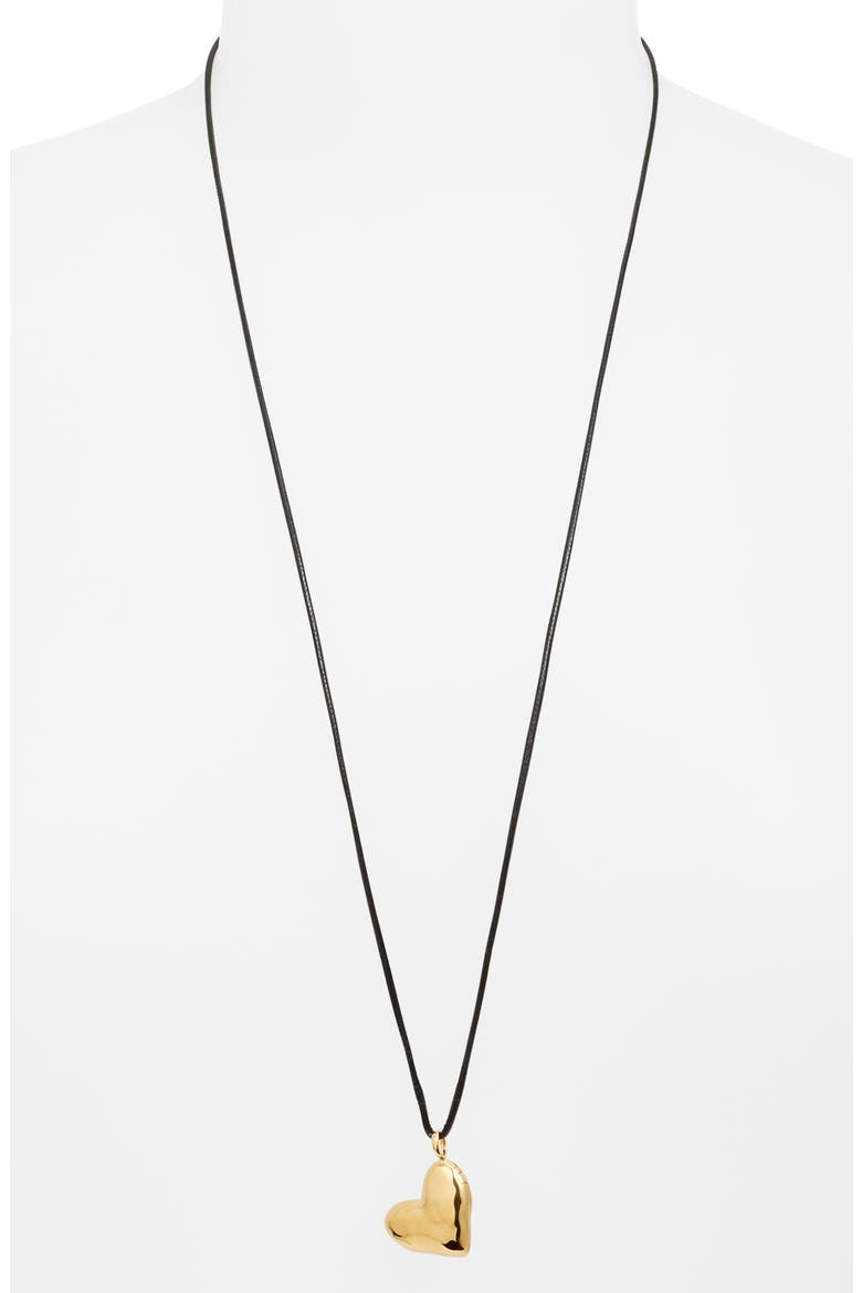 Heart Locket Cord Necklace, Alternate, color, 18K GOLD VERMEIL