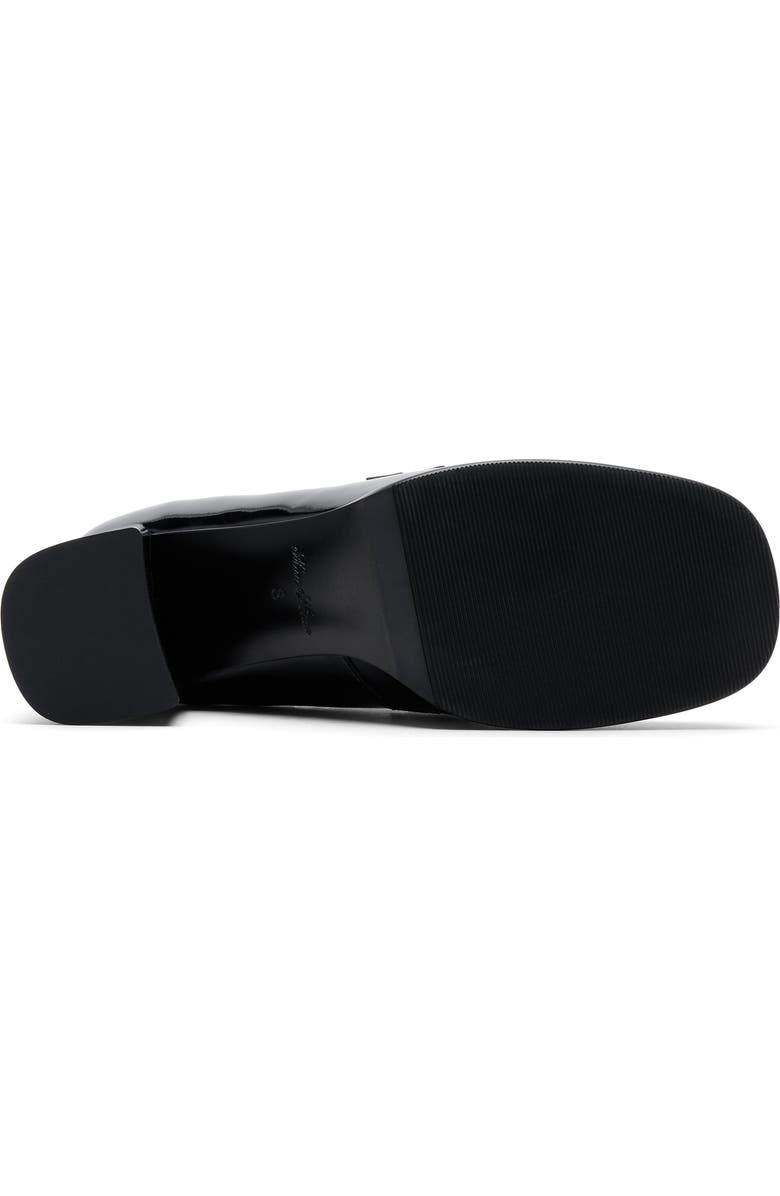 MARC NOLAN Margot Patent Leather Penny Loafer Block Pumps, Alternate, color, Black