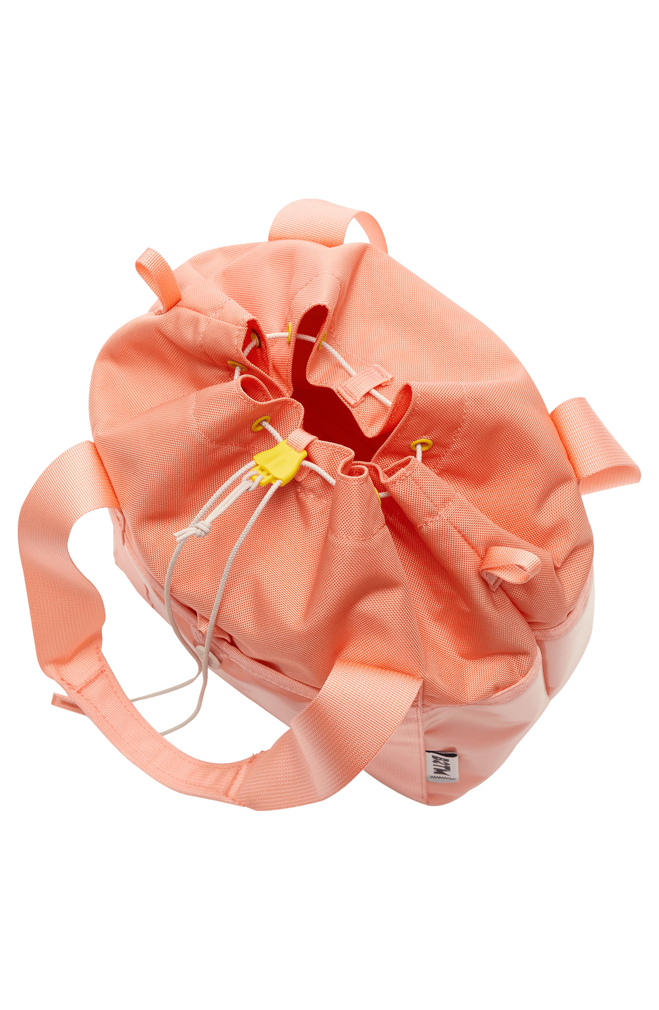 Baboon to the Moon Go-Tote Bucket Bag, Alternate, color, Sunset Coral