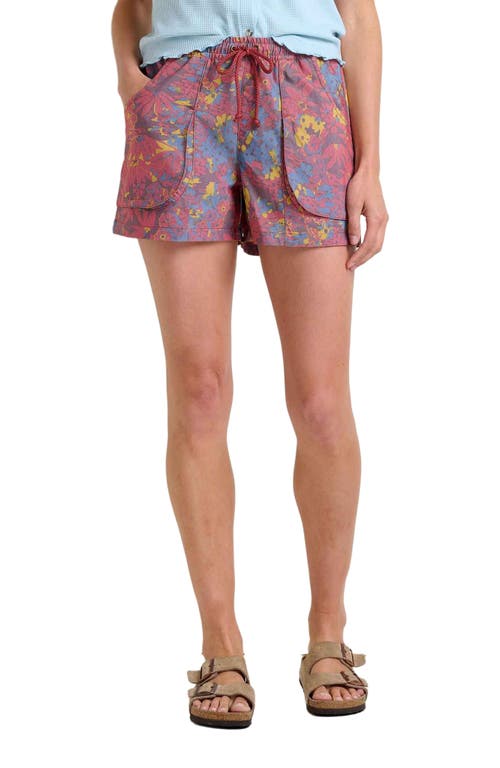 Toad & Co Women's Boundless Pull-On Short in Sundown Floral Print 