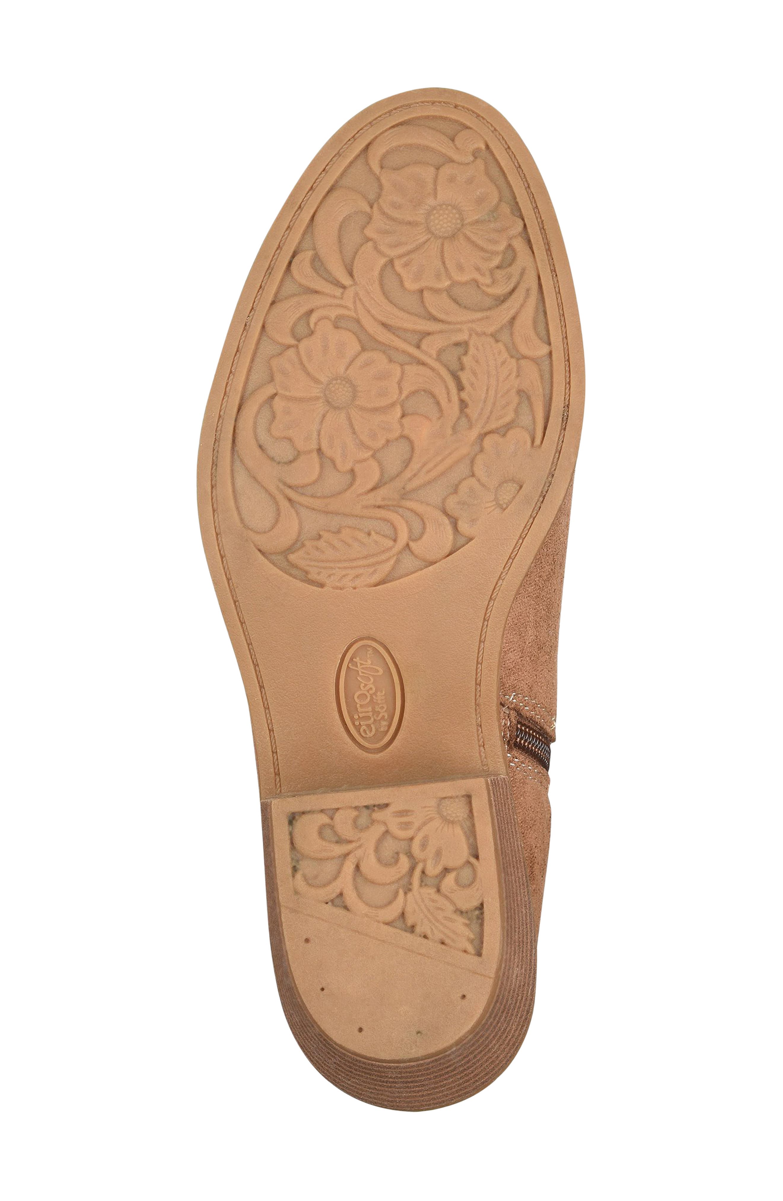 Abbie Bootie, Alternate, color, LUGGAGE SUEDE