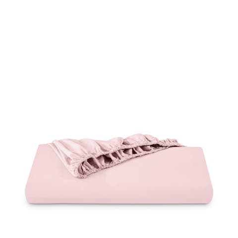 100% Organic Cotton Percale Cooling Fitted Sheet