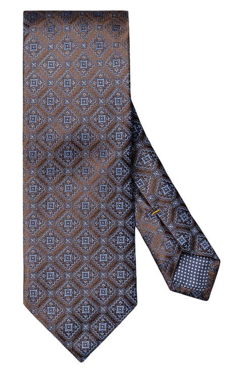 Medallion Silk Tie