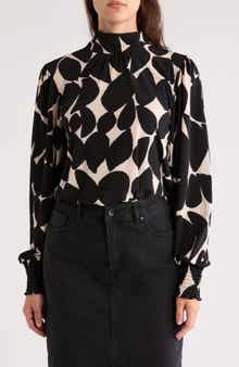 Sanctuary Abstract Print Top