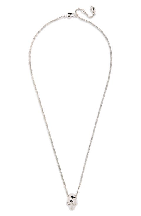 Men's Skull Pendant Necklace