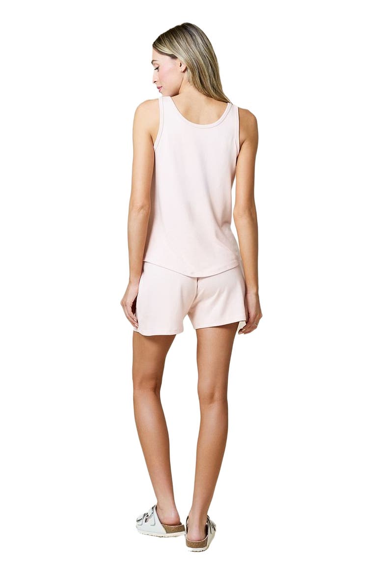 Dream Jersey Tank Top with Shorts Set, Alternate, color, Apricot