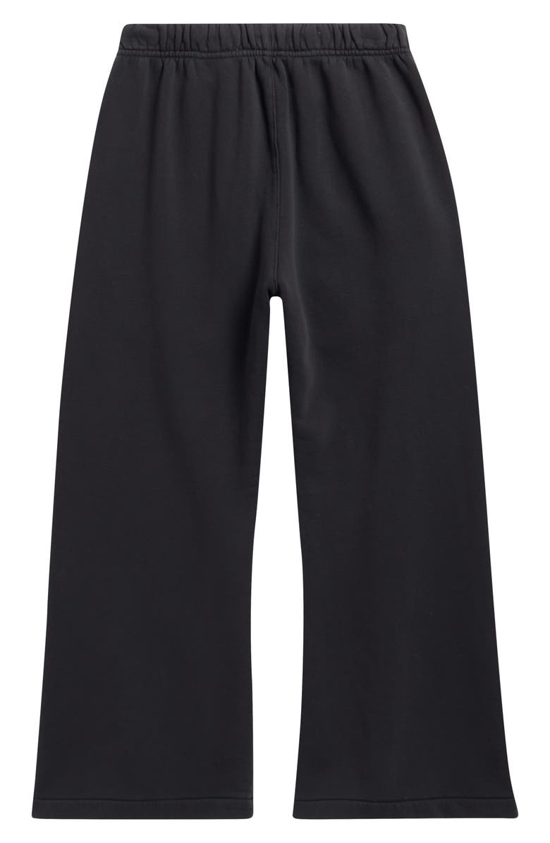 Fear of God Essentials Kids' Flare Leg Cotton Sweatpants, Alternate, color, Faded Black