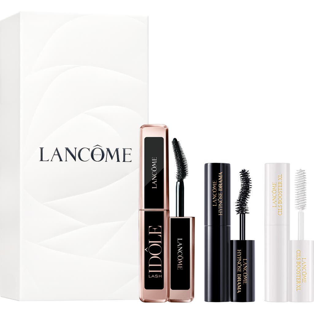 Lancôme Glam Lashes On The Go 3-piece Mascara Gift Set $48 Value In No Color