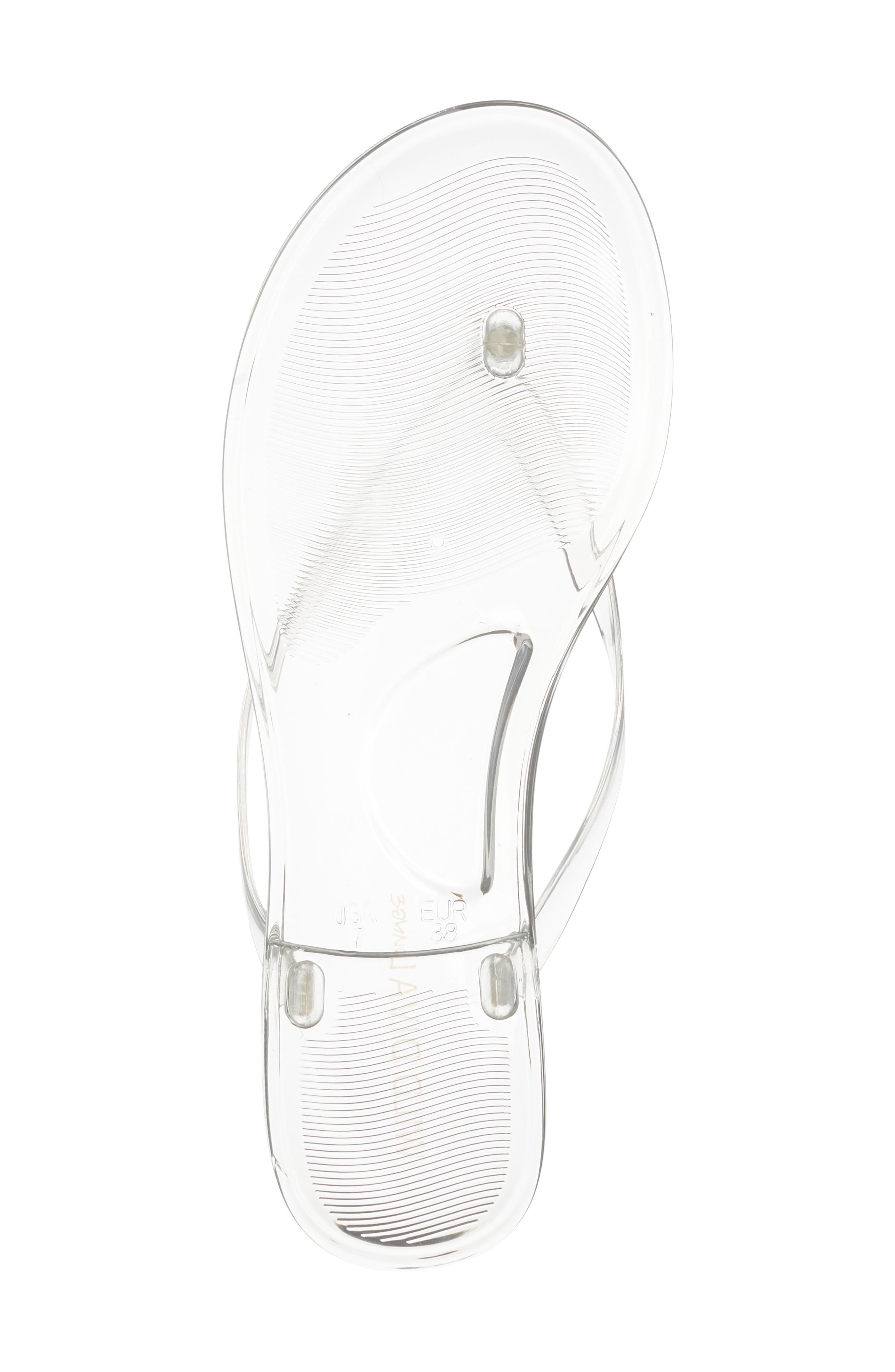 Jolie Flip Flop Sandal, Alternate, color, CLEAR
