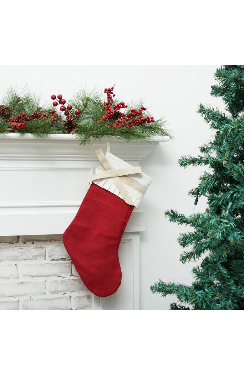 C&F Home Linen Stocking, Alternate, color, Red