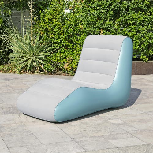 Bestway Leisure Luxe Inflatable Chaise Lounger In Multi
