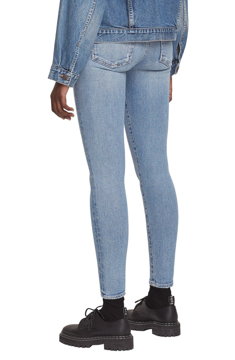 AGOLDE Toni Mid Rise Ankle Skinny Jeans, Alternate, color,