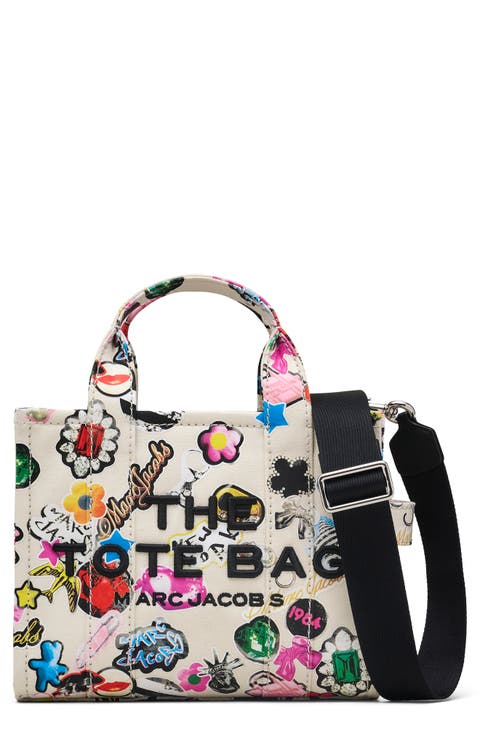 The Small Sticker Canvas Tote Bag