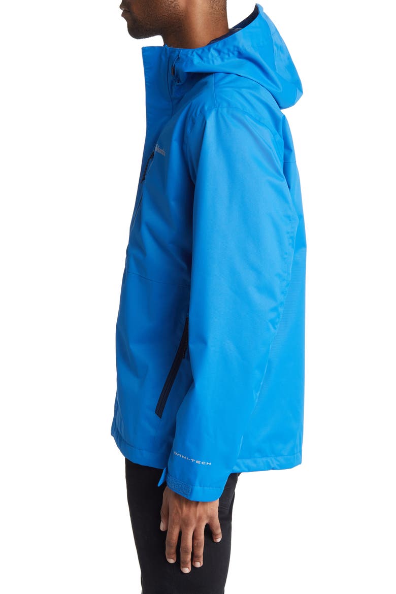 Hikebound™ Rain Jacket, Alternate, color, BRIGHT INDIGO