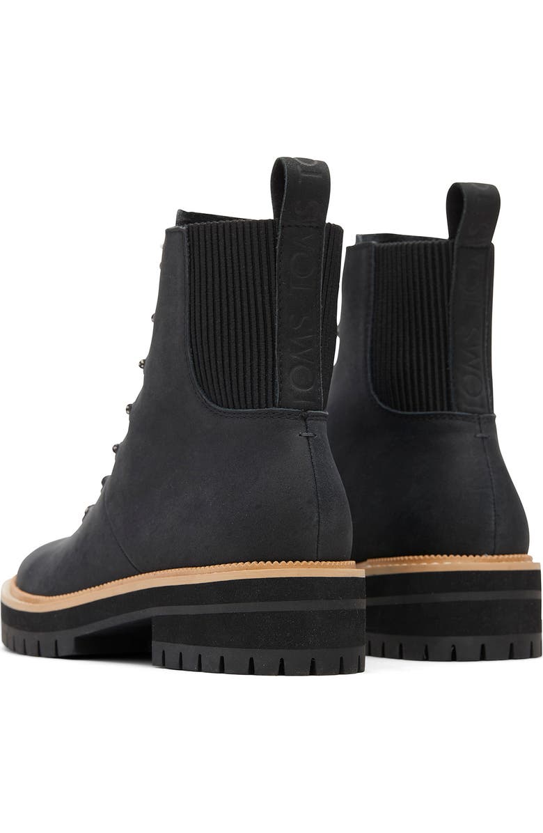 TOMS Leather Frankie Boot, Alternate, color,