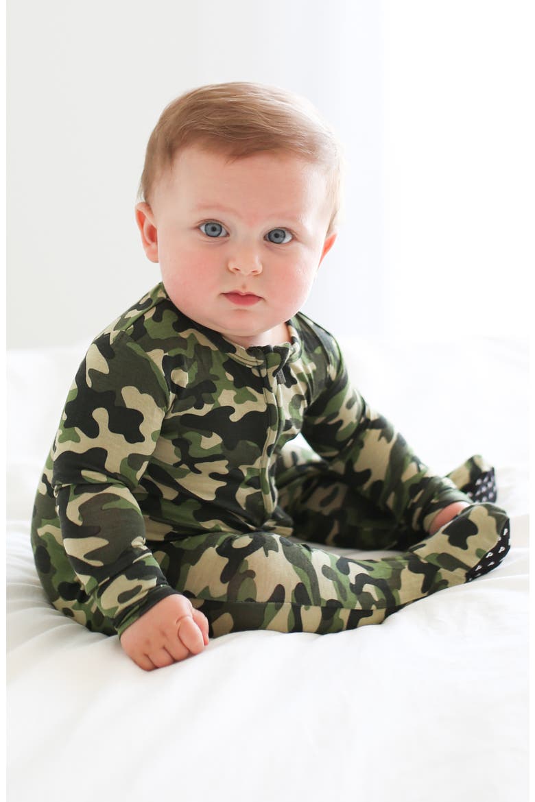 Cadet Camo Footie, Alternate, color, CADET