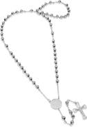 STEELTIME Our Father Prayer Rosary Necklace