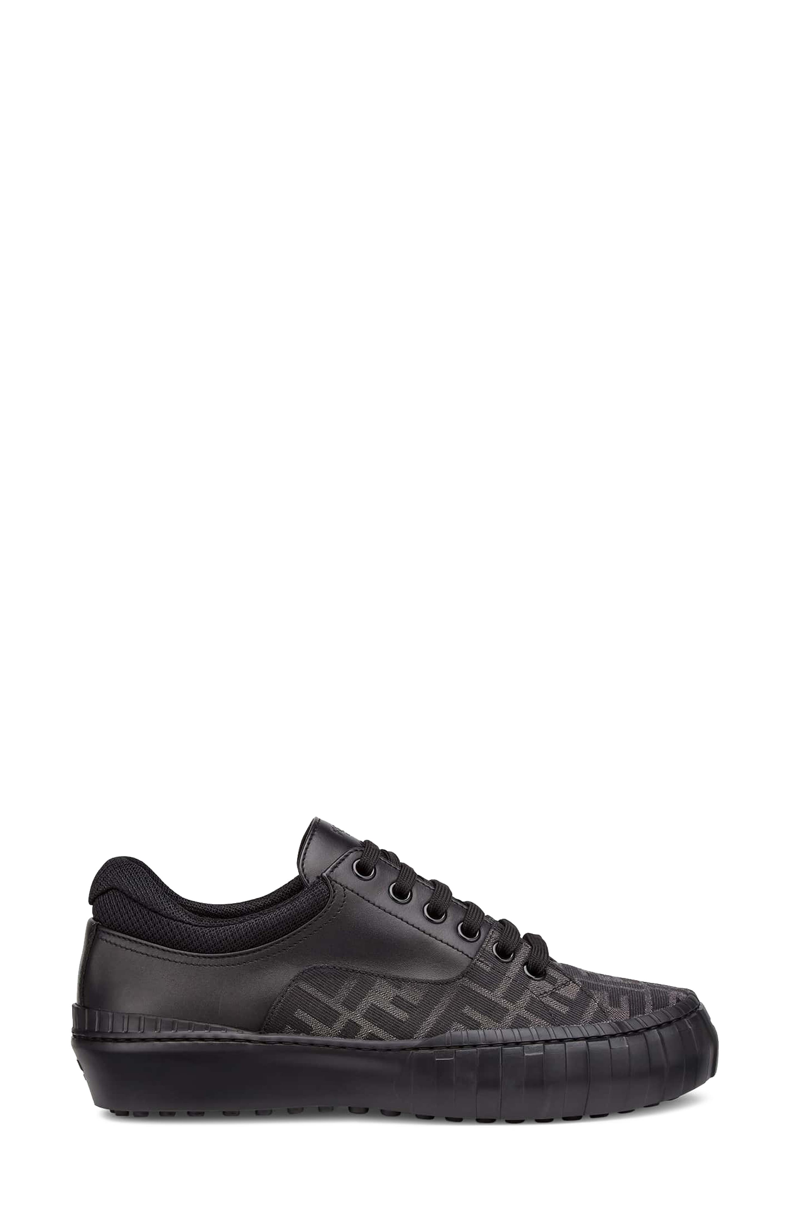 Fendi Force FF Low Top Sneaker, Alternate, color, 